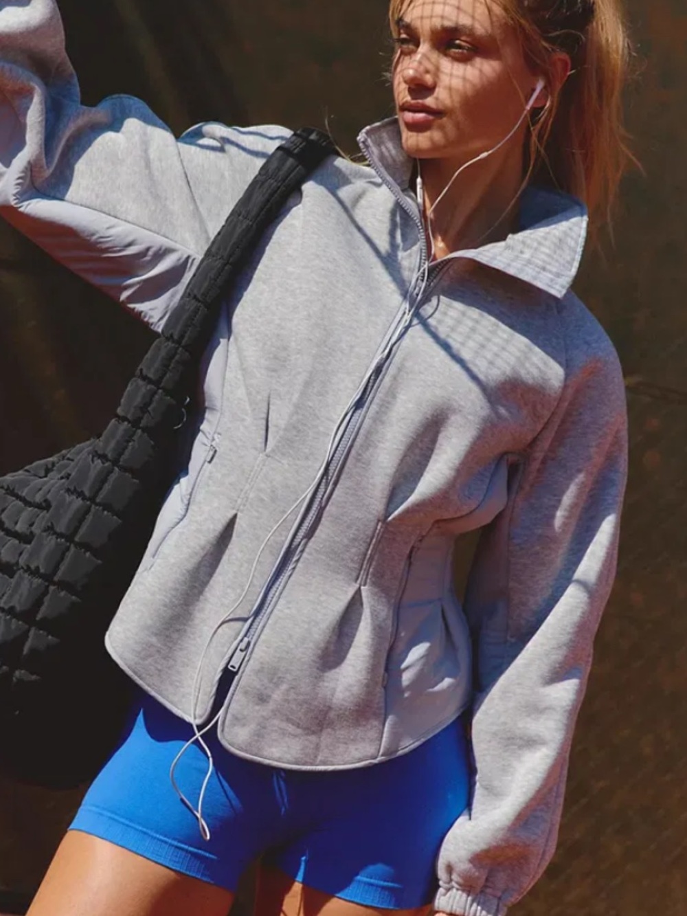 FP Movement Gia Fleece jacket - Light gray size S